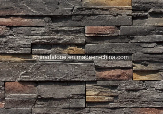 Eco-Friendly Black Cement Product Artificial Culture Granite Marble Stone Tile